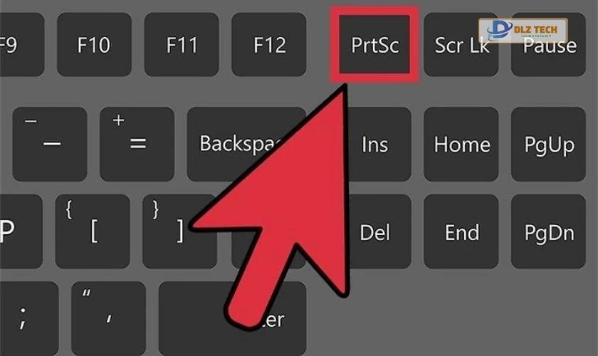 Sử dụng phím Prt sc để chụp ảnh màn hình laptop Dell win 10, 11