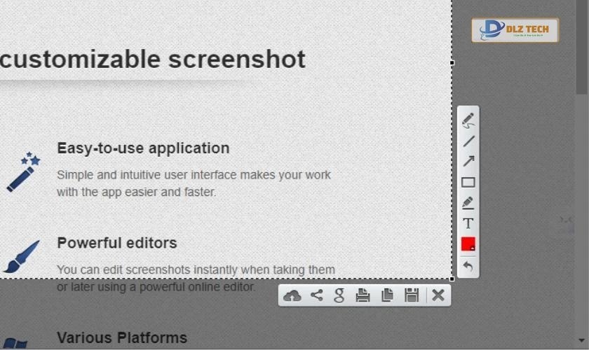 Nhấn giữ và kéo để chụp ảnh màn hình laptop win 11