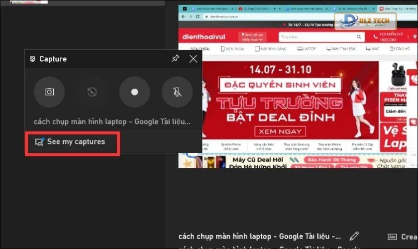 Cách chụp màn hình laptop bằng tổ hợp phím Windows + Alt + Prt