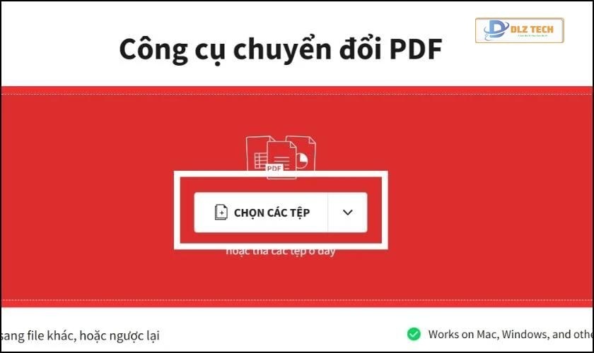 Chuyển file Excel sang Word bằng Small PDF