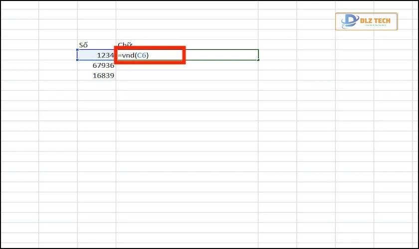 Cú pháp sử dụng hàm VND