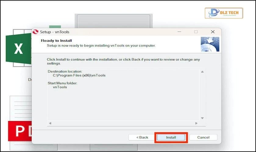 Hoàn tất cài đặt