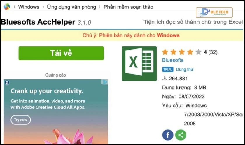 Tải phần mềm Acchelper