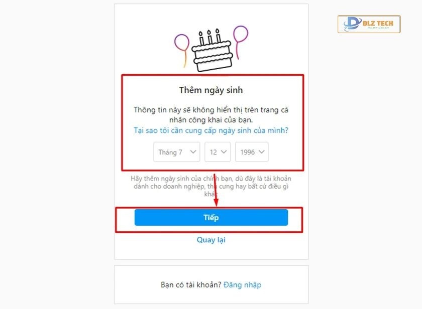 Đăng ký thông qua ứng dụng trên Microsoft Store