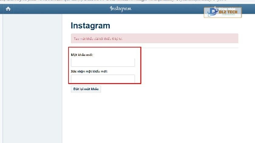 nhập mật khẩu mới