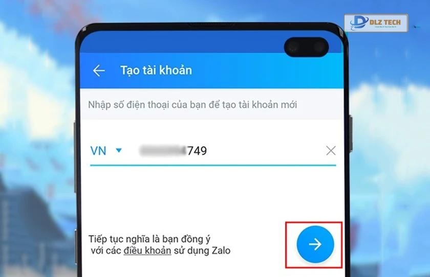 Nhập Số điện thoại