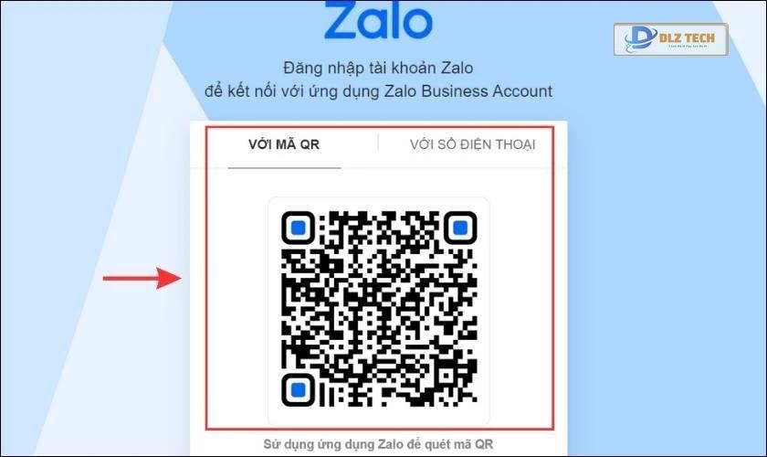 Đăng nhập vào Zalo bằng mã QR