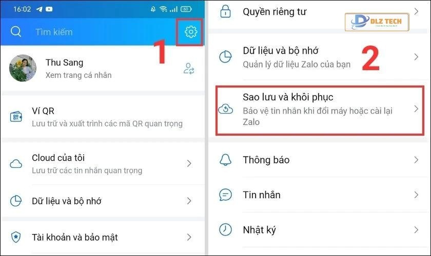 cách đồng bộ tin nhắn zalo 