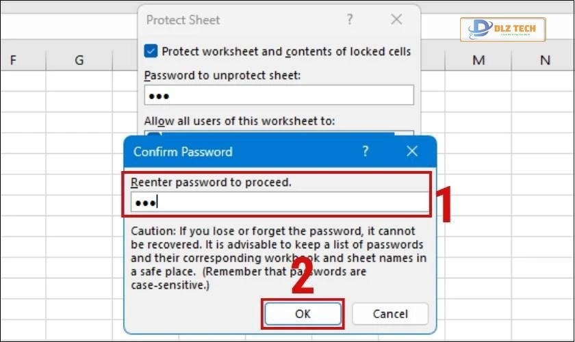 Nhấn ok là hoàn thành