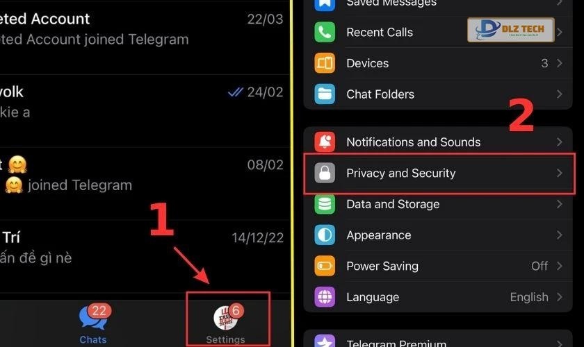 Có thể giới hạn người nhìn thấy số điện thoại trên Telegram không