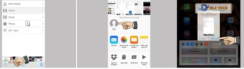Cách sử dụng Airdrop