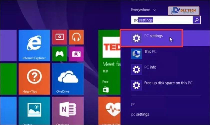 Cách bật bluetooth trên máy tính Windows 8