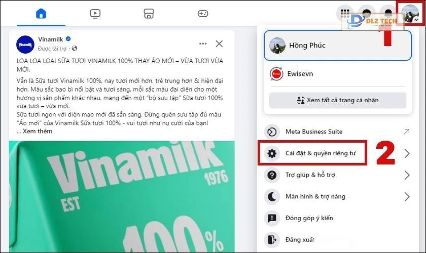 Truy cập vào Facebook trên máy tính