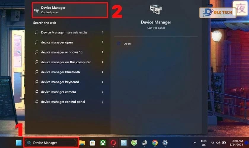Các bước sửa lỗi bằng cách cập nhật lại Driver trên laptop