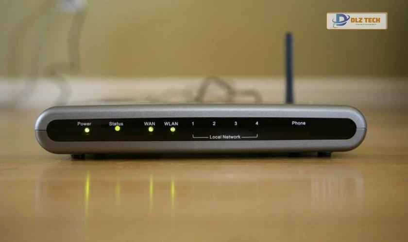 Kiểm tra lại Router WiFi