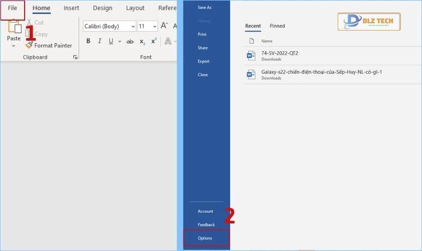 cách tắt gạch chân đỏ trong word 2021, 2019, 2016...