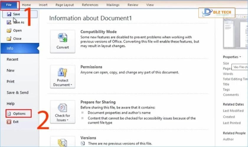 cách bỏ gạch chân đỏ trong word 2007
