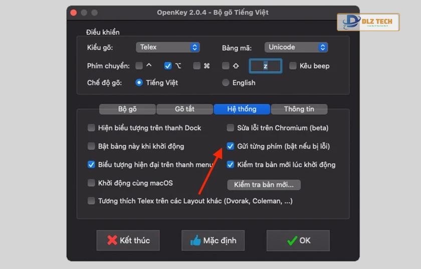 Gõ viết Việt trên Mac OS bằng OpenKey