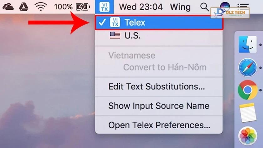 Cách thêm bàn phím gõ Tiếng Việt trên Mac OS
