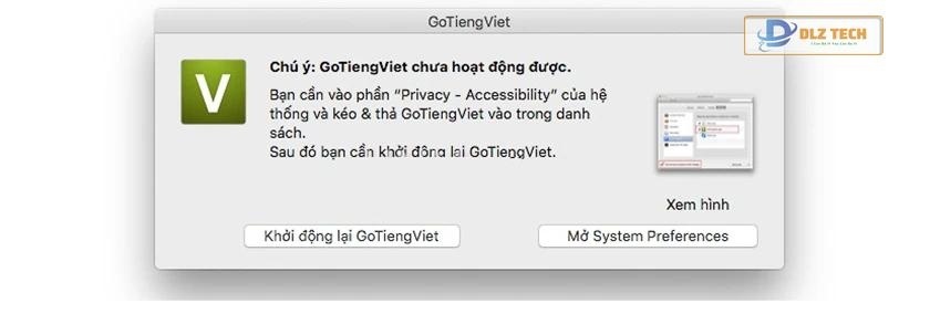 Gõ tiếng việt macbook bằng GoTiengViet