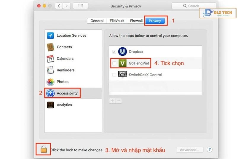 Gõ tiếng việt macbook bằng GoTiengViet