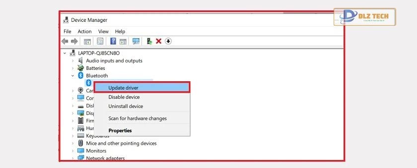 Cài driver bluetooth trên windows 10