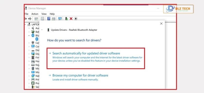 Cài driver bluetooth trên windows 10