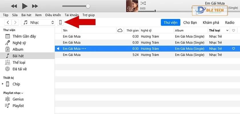 Nhấn vào biểu tượng điện thoại iPhone.