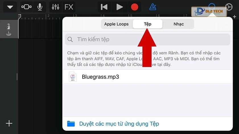 Cài nhạc chuông iPhone bằng Garageband