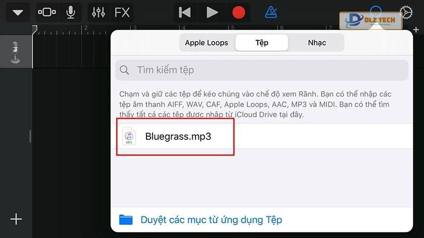 Cài nhạc chuông iPhone bằng Garageband