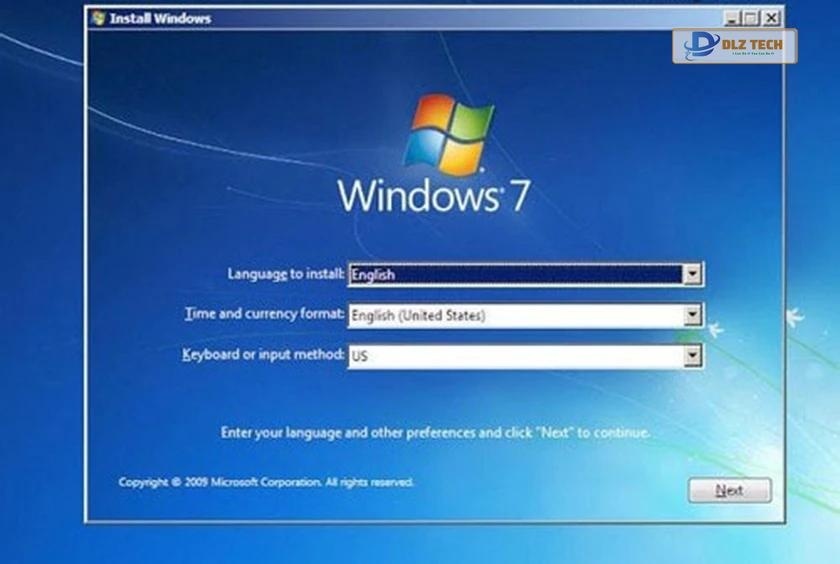Sau khi tùy chọn các cài đặt, chọn Next