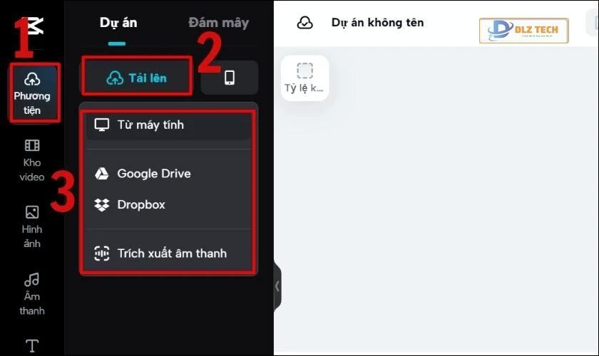 Chọn video trong máy cần chỉnh sửa