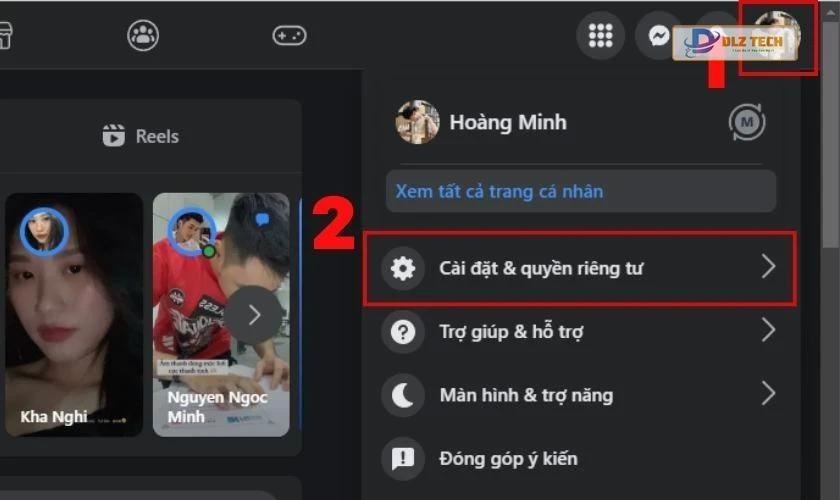 Cách chặn bạn bè, người lạ gắn thẻ trên Facebook dành cho máy tính