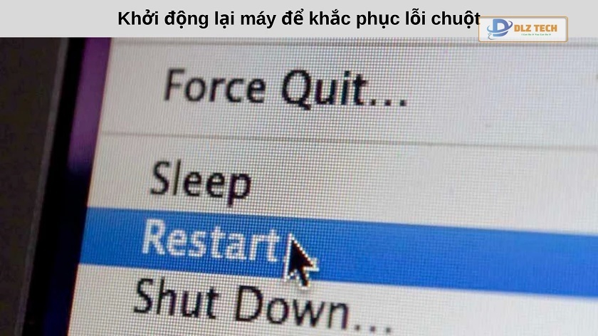 Khởi động lại thiết bị