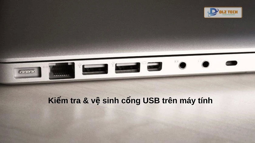 Kiểm tra cổng kết nối khi máy tính không nhận chuột