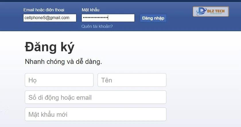 Đăng nhập bằng gmail