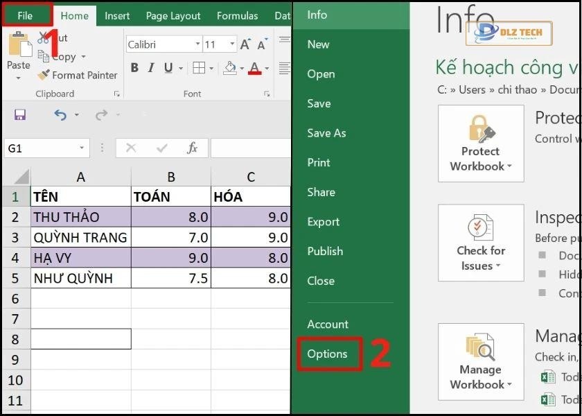 xóa số 0 trong excel