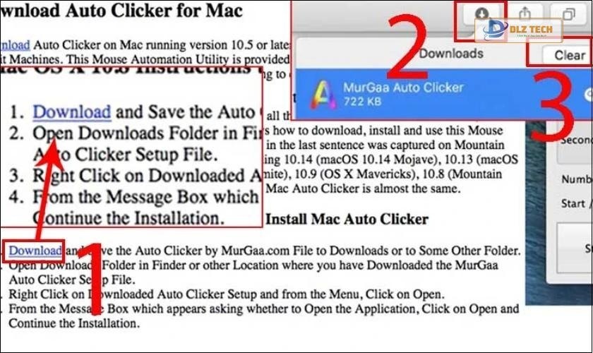 Cách tải và cài đặt auto click không chiếm chuột trên Macos 
