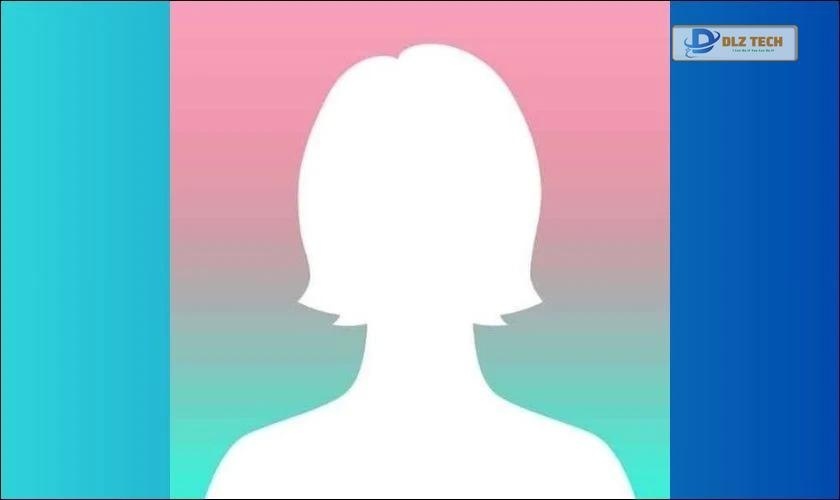 Avatar mặc định trên Facebook nền nhiều màu