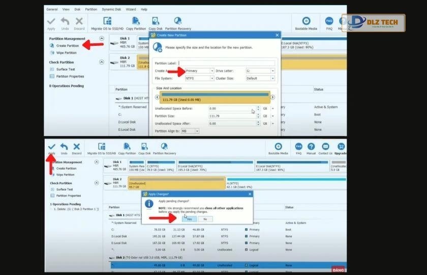 phần mềm MiniTool Partition Wizard