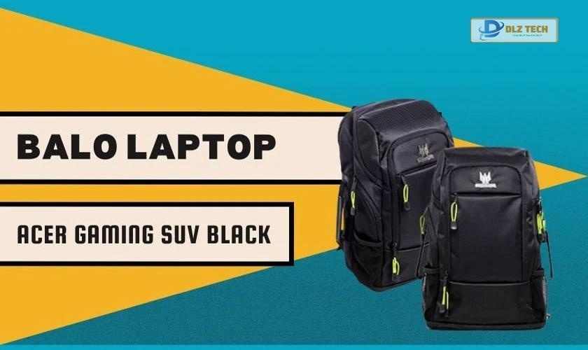 Balo Laptop ACER Gaming SUV Black