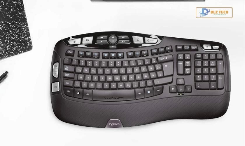 bàn phím Logitech K350 2.4 GHz