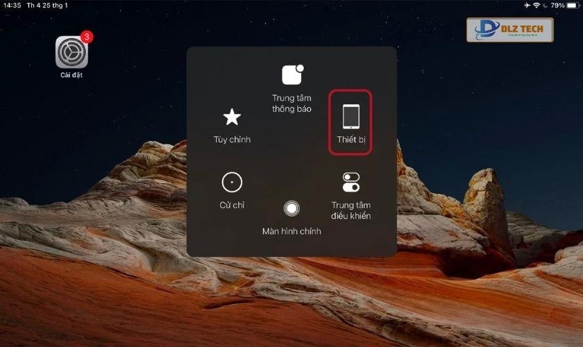 Khắc phục bàn phím bị thu nhỏ bằng nút home ảo