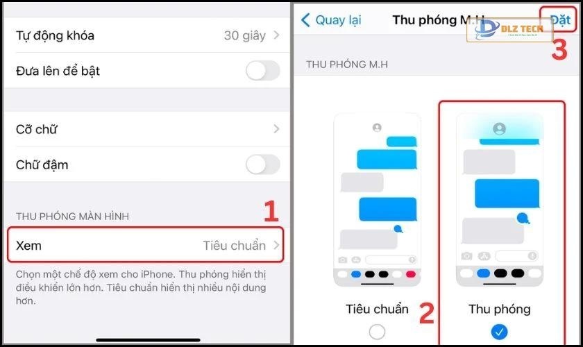 Hướng dẫn bật thu phóng màn hình