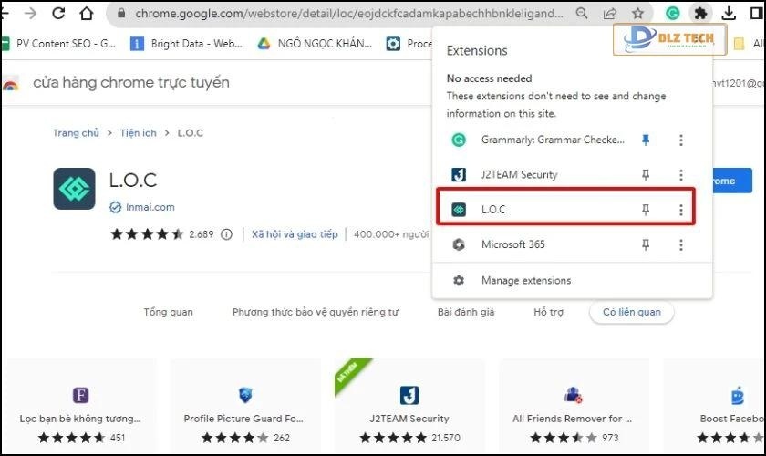 Nhấn vào nút Thêm vào tiện ích