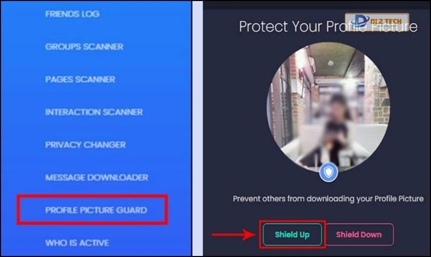 Chọn Profile Picture Guard