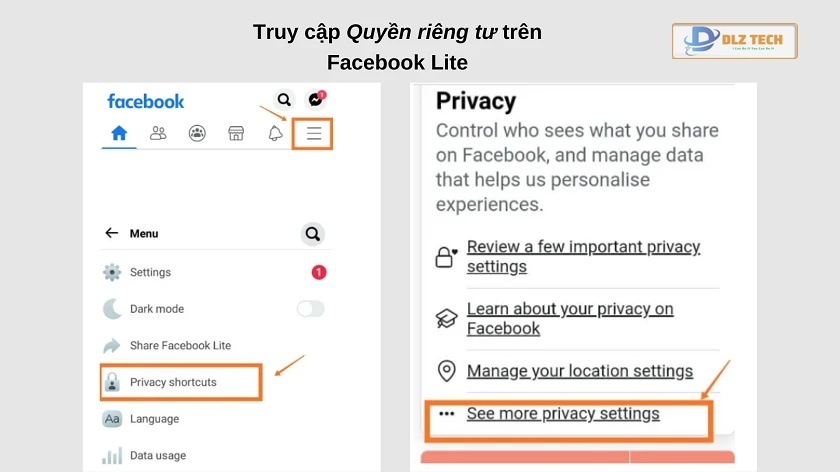 Cách bật chế độ theo dõi trên Facebook Lite
