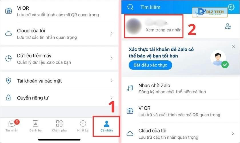 Chỉnh sửa ngày sinh trên Zalo