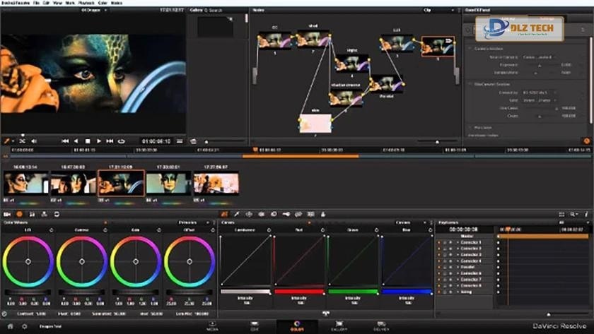 Phần mềm chỉnh sửa video chuyên nghiệp Davinci Resolve