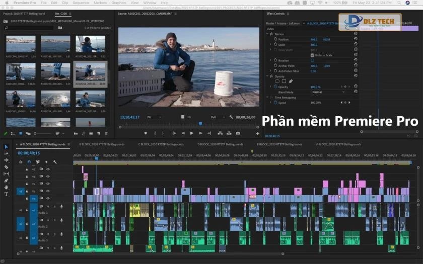 Adobe Premiere Pro – Phần mềm edit video chuyên nghiệp